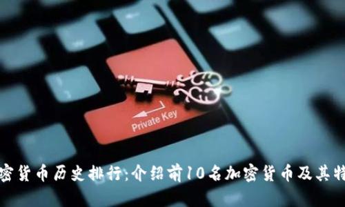 加密货币历史排行：介绍前10名加密货币及其特点