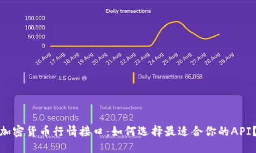 加密货币行情接口:如何选择最适合你的API?