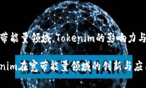 在宽带能量领域，Tokenim的影响力与优势

Tokenim在宽带能量领域的创新与应用