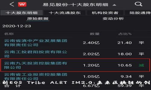 标题:
全面解析EOS Tribe ALRT IM2.0：未来区块链的创新之路